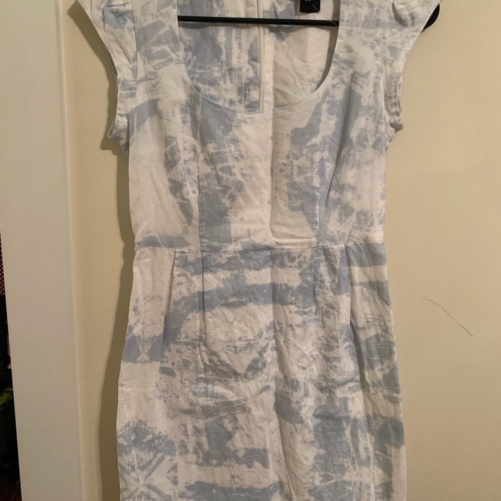 French Connection Blue/White Dress